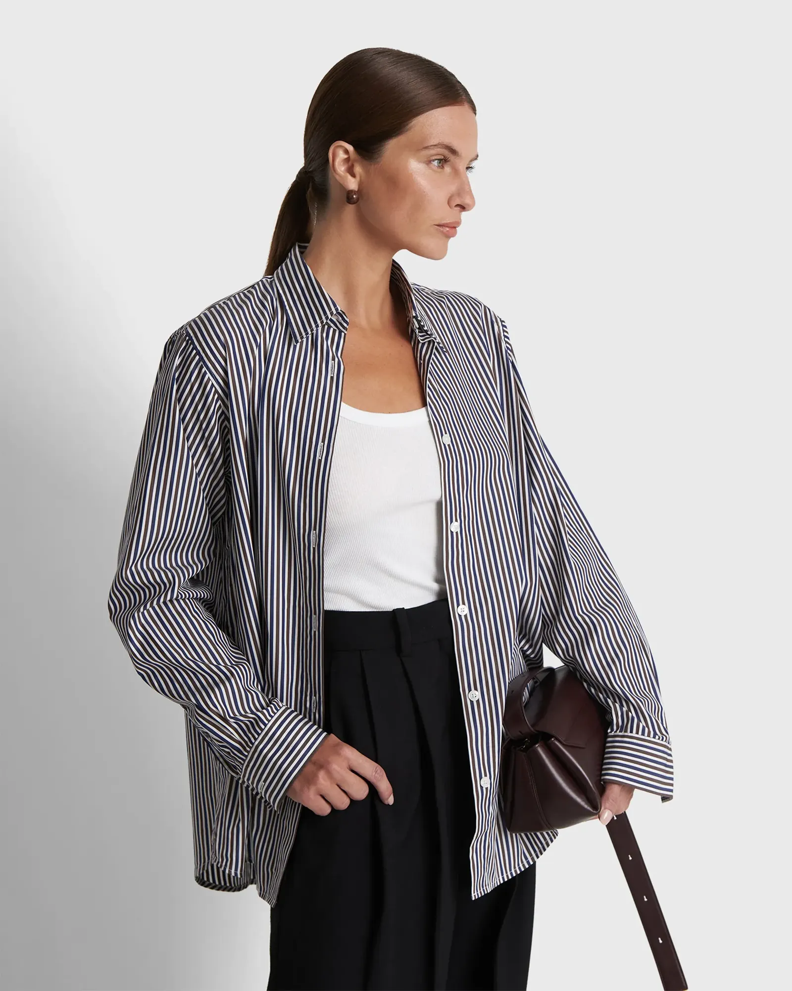 Womenswear workwear ecommerce photography on a model