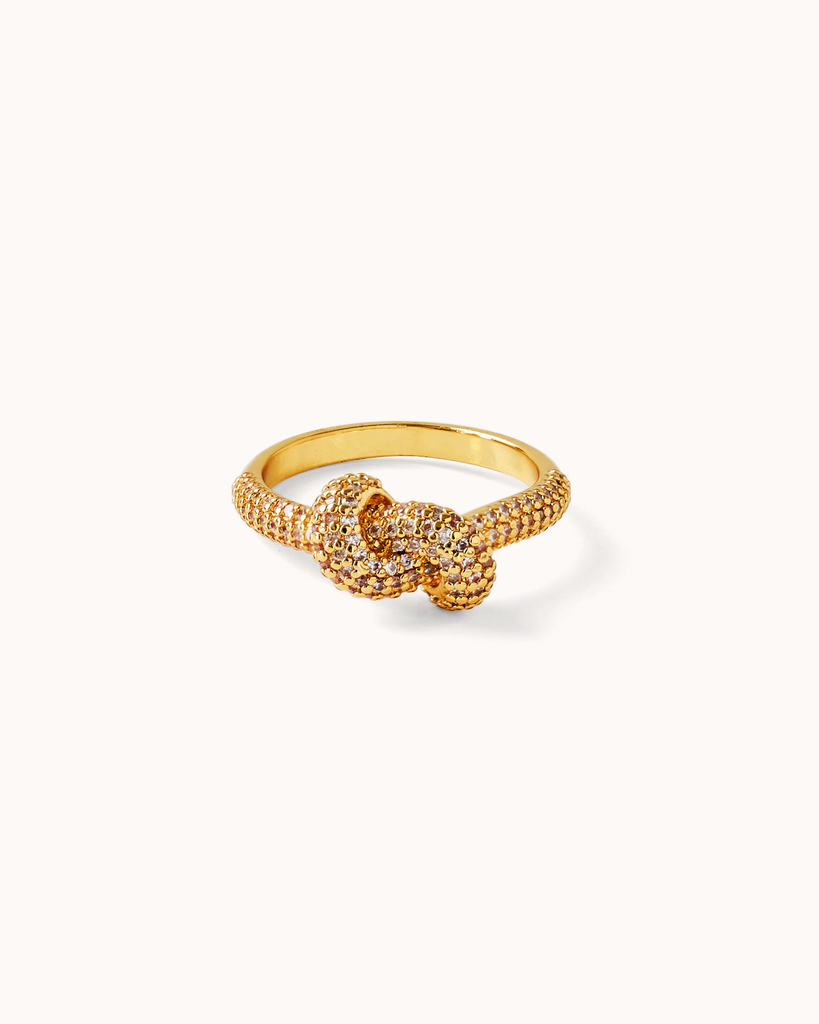 Gold ring jewellery photography on a clean background