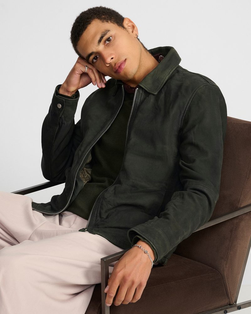 Menswear tailoring ecommerce photography on a model in a London studio