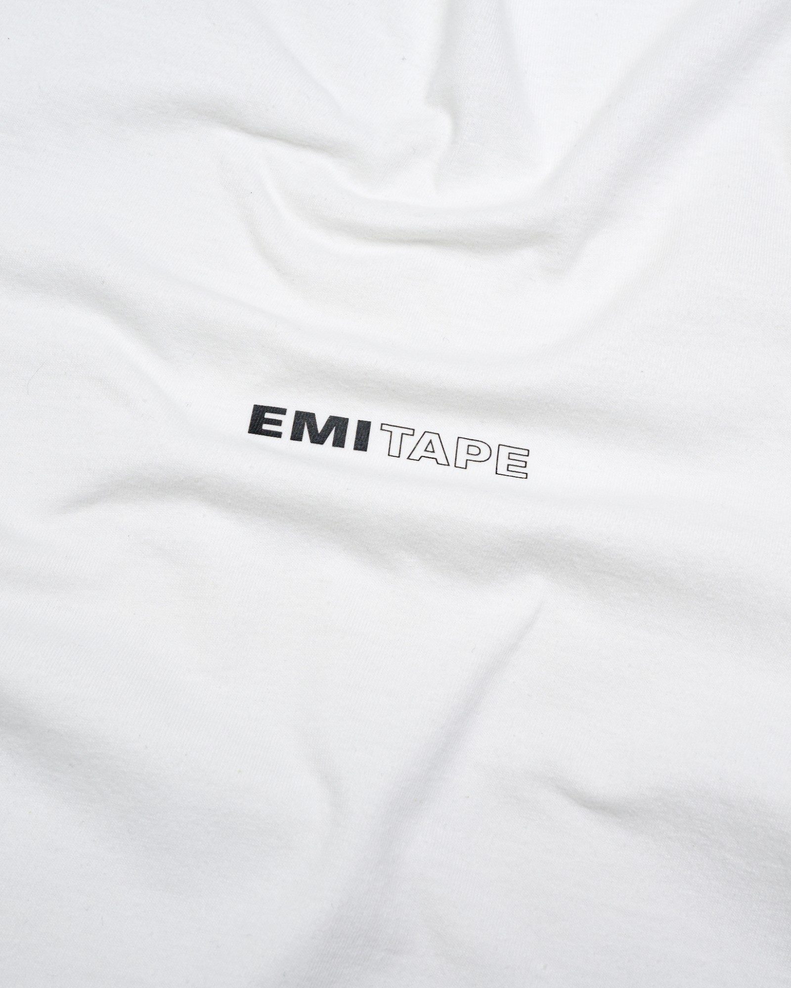 EMI Tape t-shirt detail