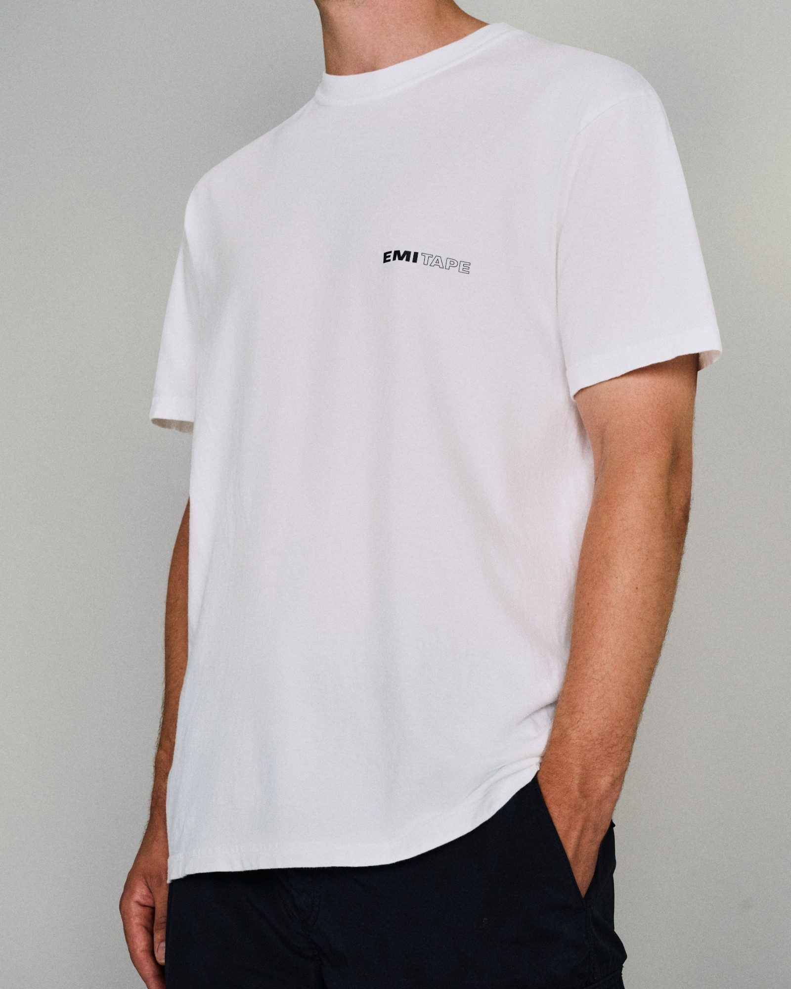 Universal Music Group EMI Tape t-shirt lifestyle photography
