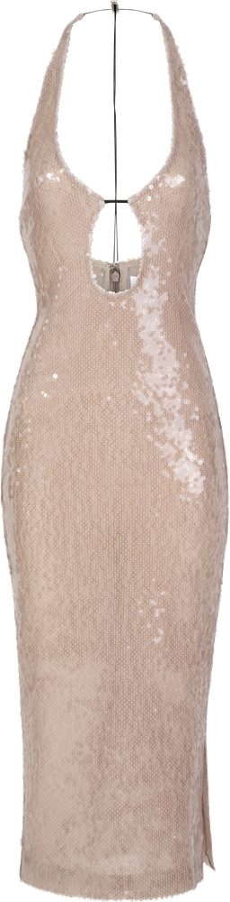 Womens sequin dress shot with ghost mannequin photography in London