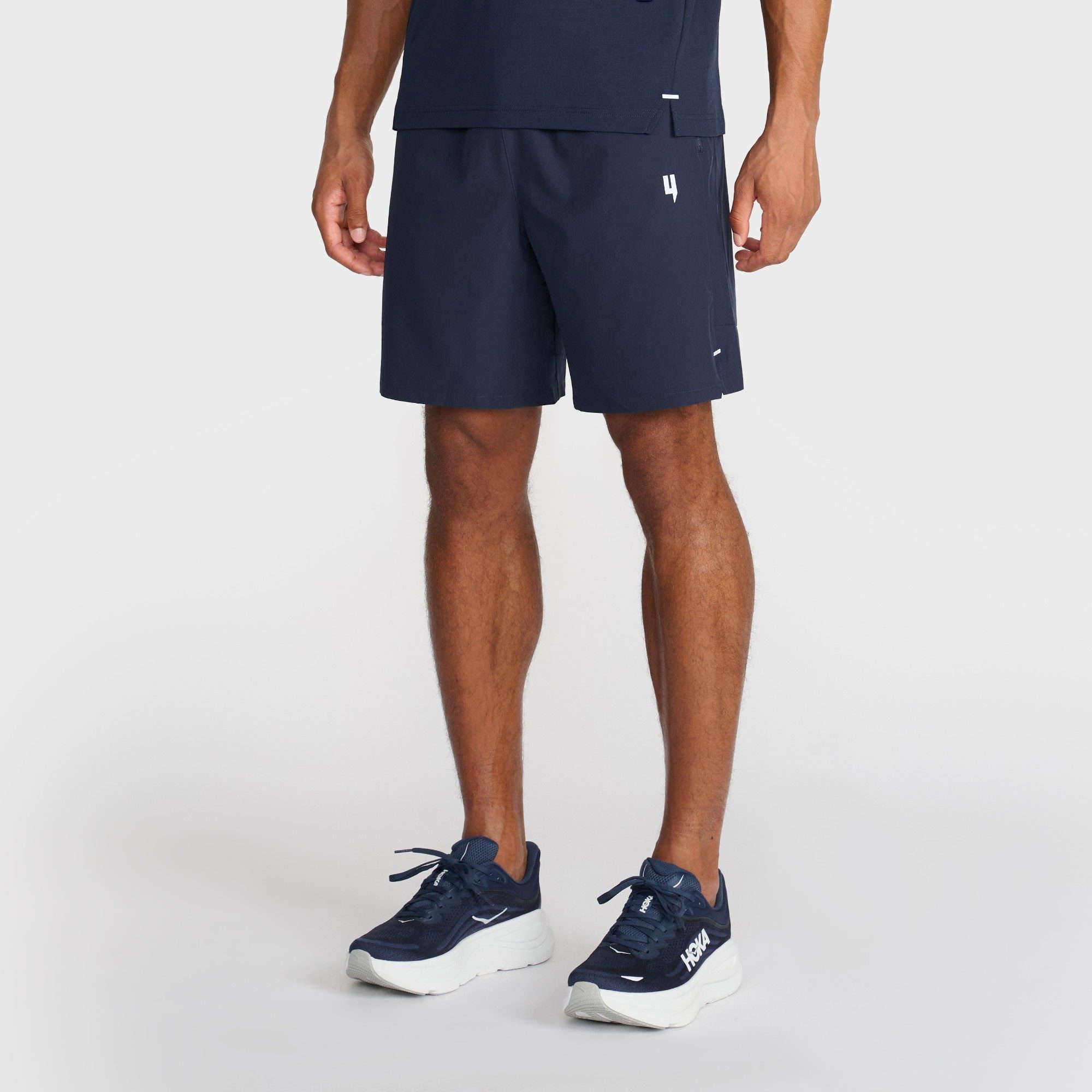 Yelir World navy shorts lifestyle ecommerce photography